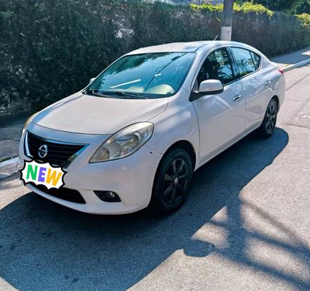 NISSAN VERSA 1.6 16V FLEX SL 4P MANUAL NISSAN VERSA 1.6 16V FLEX SL 4P MANUAL
